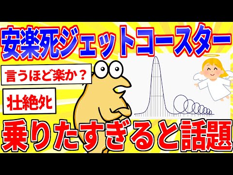 安楽ﾀﾋジェットコースターが強すぎてヤバい【2ch話題のスレゆっくり解説】