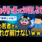 【2ch面白いスレ】「60を半分で割って20を足したらいくつ？」解けない日本人さん多発してしまうｗｗ【ゆっくり解説】