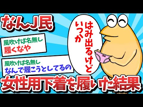 【悲報】なんJ民、女性用下着を履いた結果ｗｗｗ【2ch面白いスレ】【ゆっくり解説】