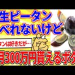 一生ピータン食べれなくなるけど毎月300万円貰えるボタン【2ch面白いスレゆっくり解説】