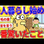 一人暮らし始めて一番驚いたことｗww【2ch面白いスレゆっくり解説】