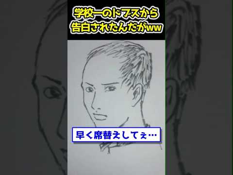 【2ch面白いスレ】学校一のドブスから告白されたんだがwww #2ch #2chスレ