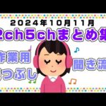 【総集編】2024年10月11月2ch5chまとめ【2ch修羅場】【2ch嫁姑】【2ch衝撃】【2ch家族】2chまとめ 5ch【作業用】